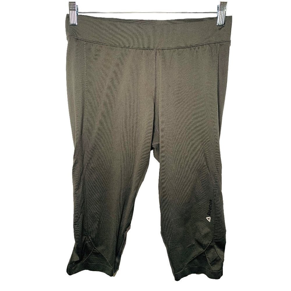 Reebok Women's Gray Capri Pants Size L